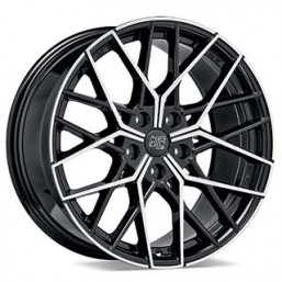 MSW 74 8.50x19" 5x112 ET40 GLOSS BLACK FULL POLISHED