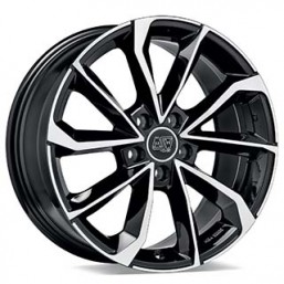 MSW 42 8.00x18" 5x108 ET45 GLOSS BLACK FULL POLISHED