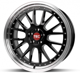 TEC GT EVO Black 8.5x19" 5x114.3 ET45 černý lesklý leštěný